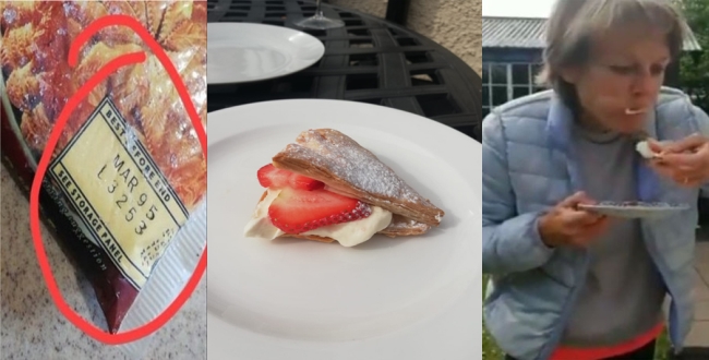 Man Discovered 25-Year-Old Puff Pastry in His Mothers Freezer and it Tasted Fine