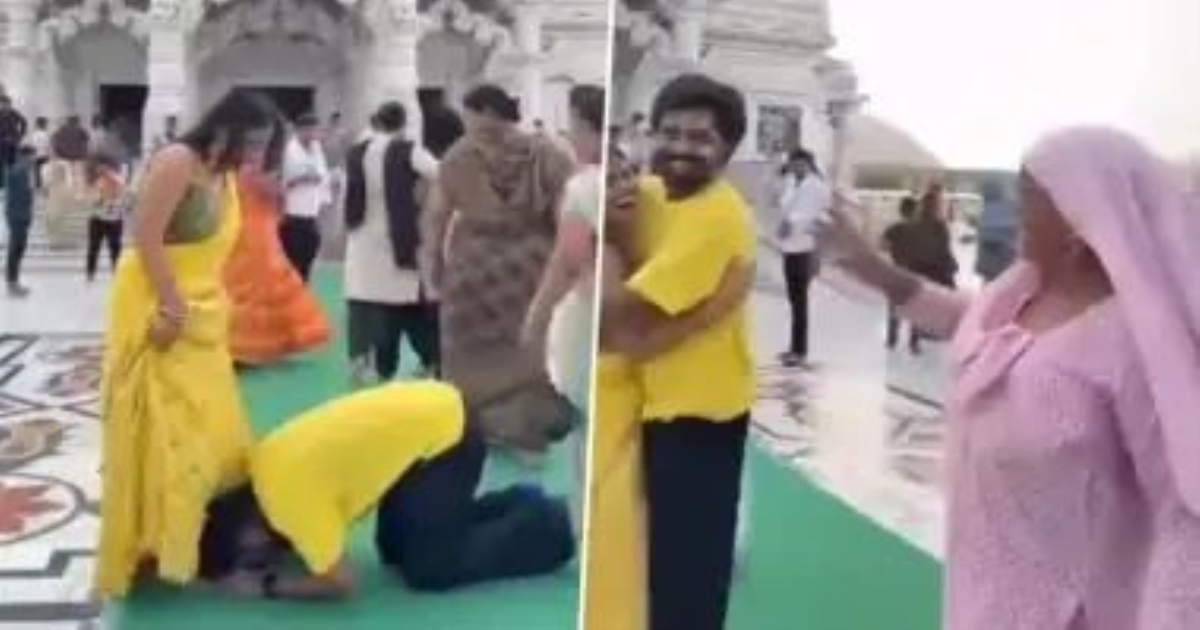vrindavan-prem-mandir-reels-controversy