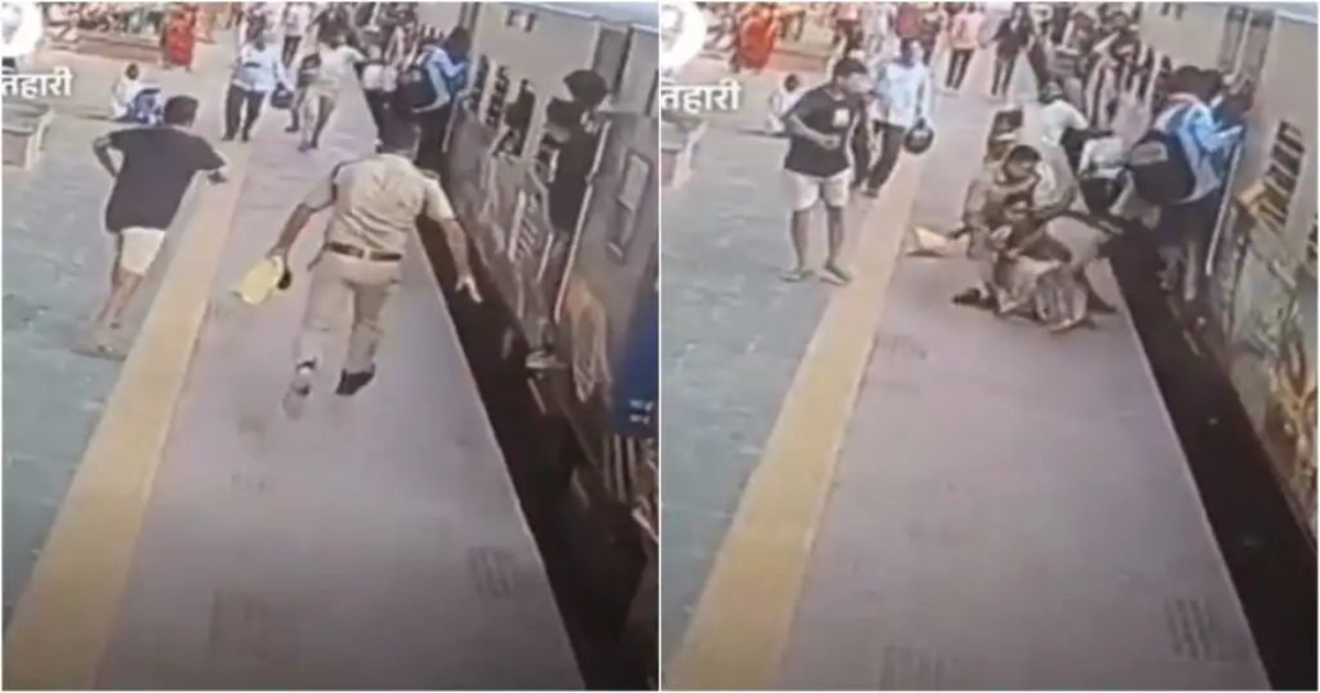rpf-officer-saves-woman-motihari-railway-station