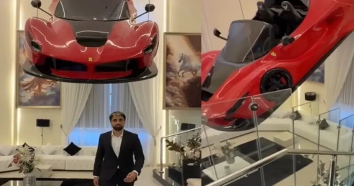 ferrari-hanging-light-decoration-in-dubai-home