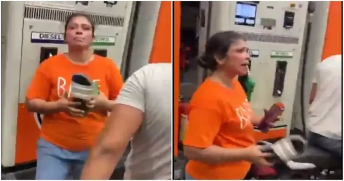 lucknow-petrol-pump-woman-viral-video-incident