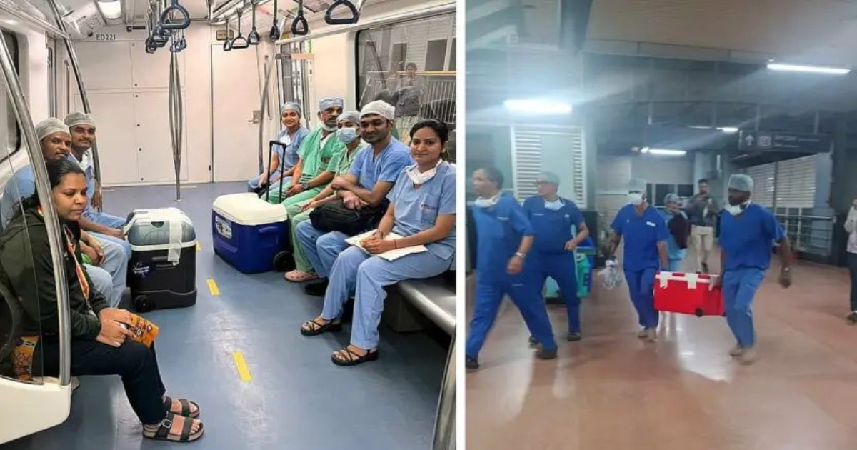 bangalore-heart-transplant-metro-journey