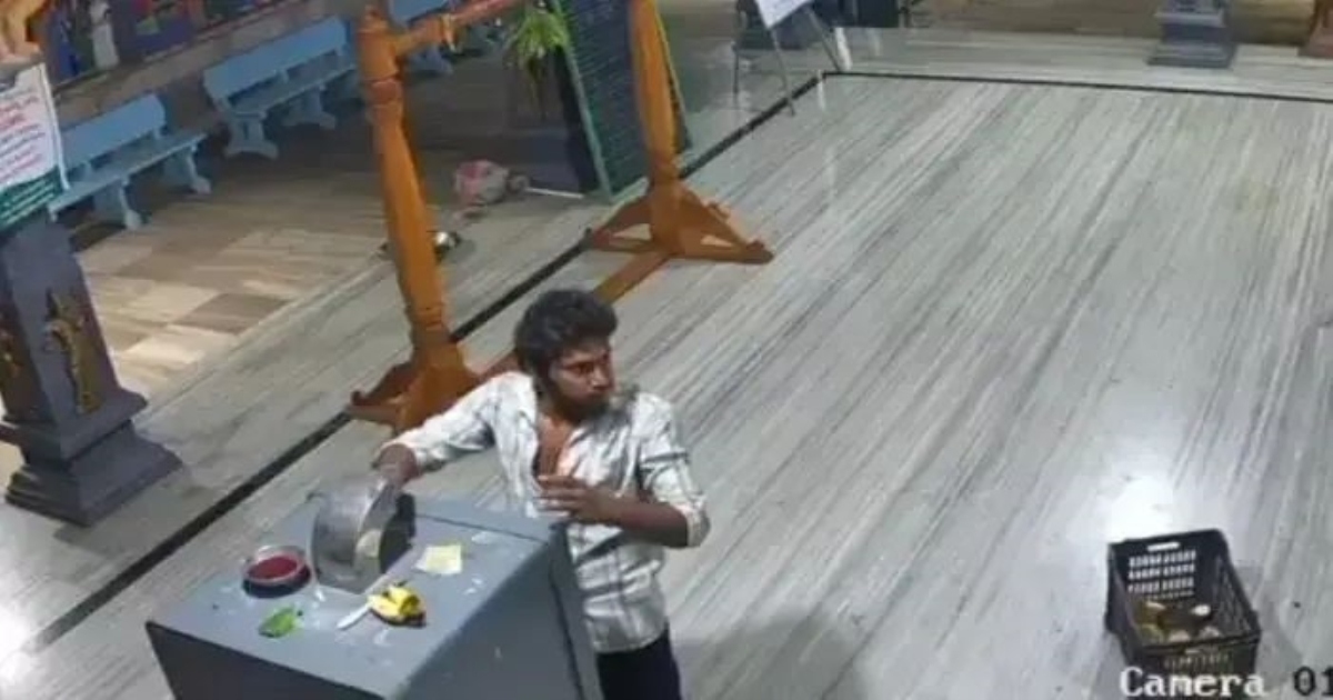 west-godavari-temple-theft-video