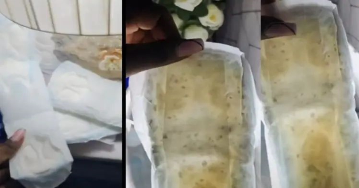 always-sanitary-pad-maggots-viral-video-issue