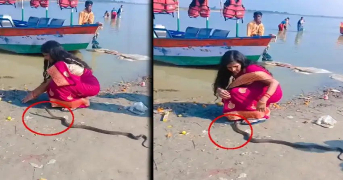woman-with-snake-viral-video