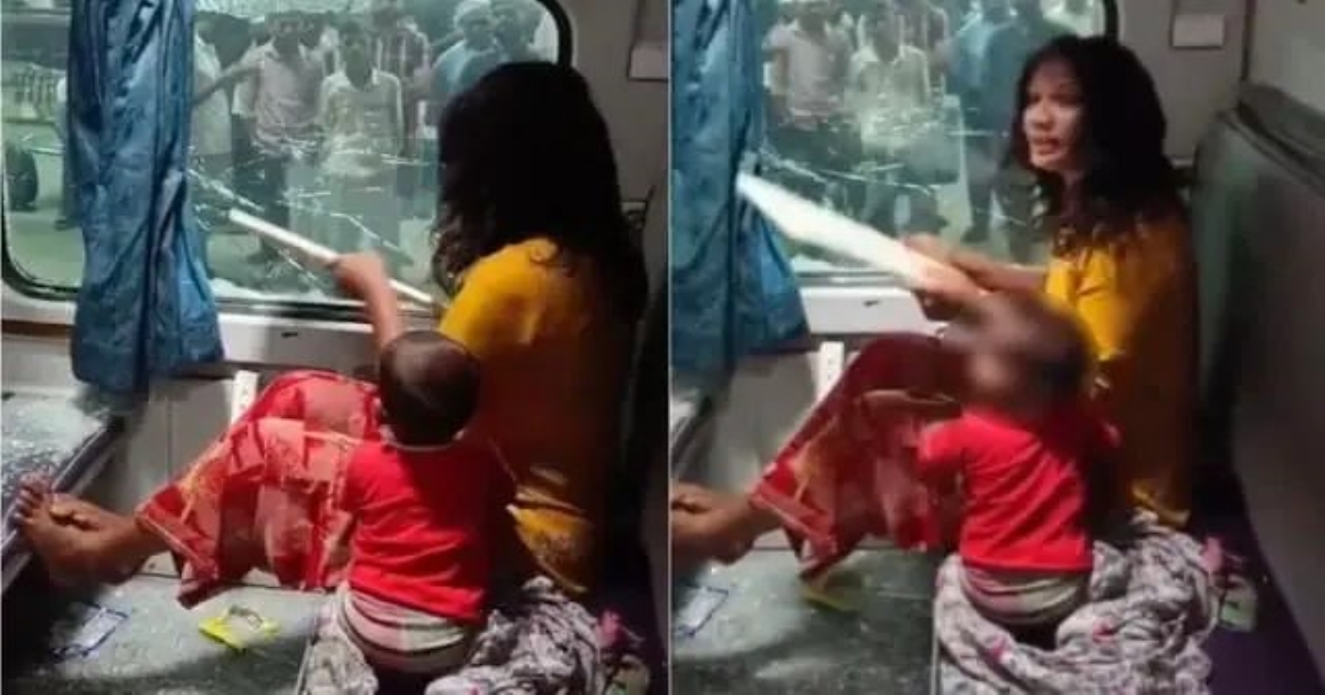 indore-delhi-train-woman-breaks-ac-glass