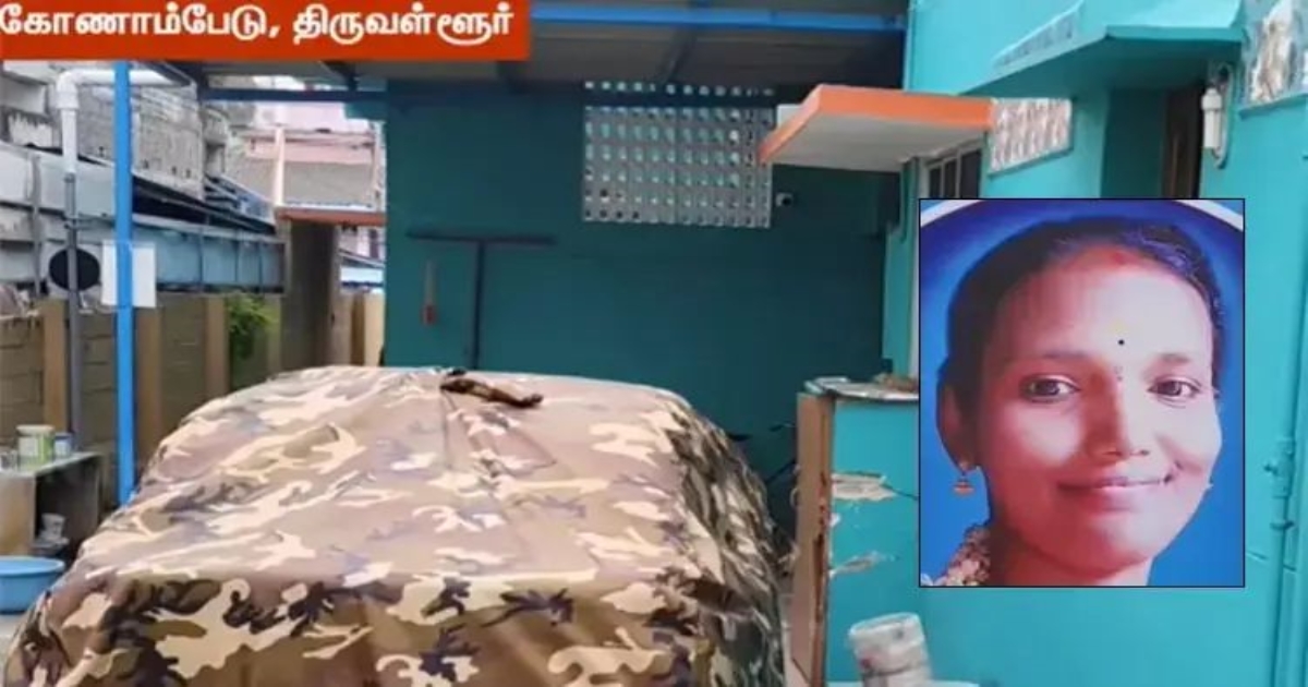 avadi-wife-killed-in-reverse-car-accident