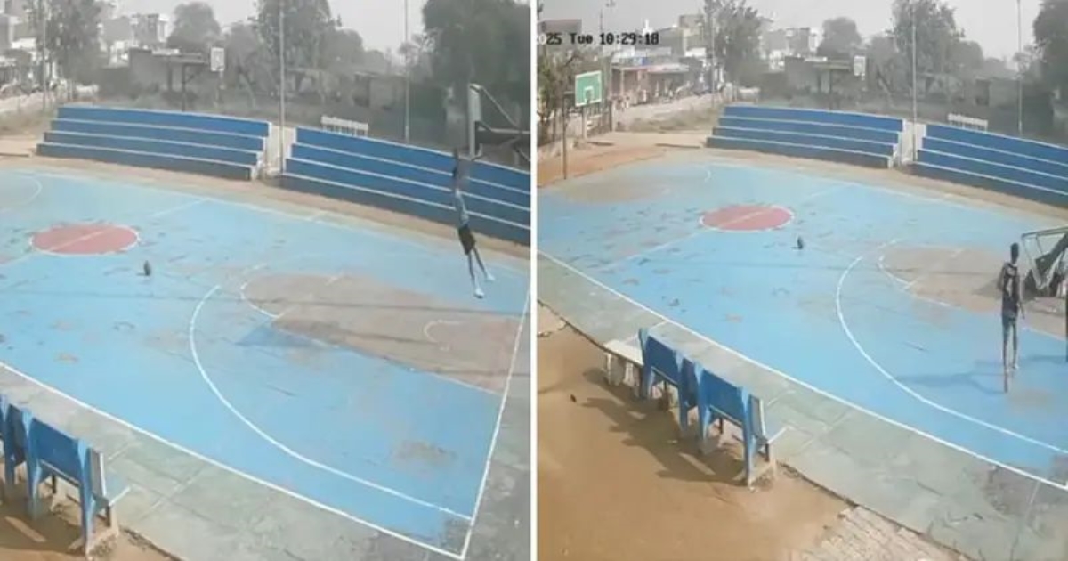 haryana-basketball-player-iron-pole-accident