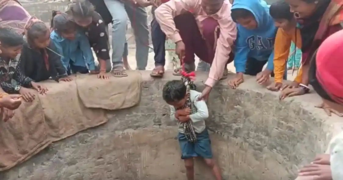 bihar-east-champaran-goat-rescue-boy-risk-viral-video