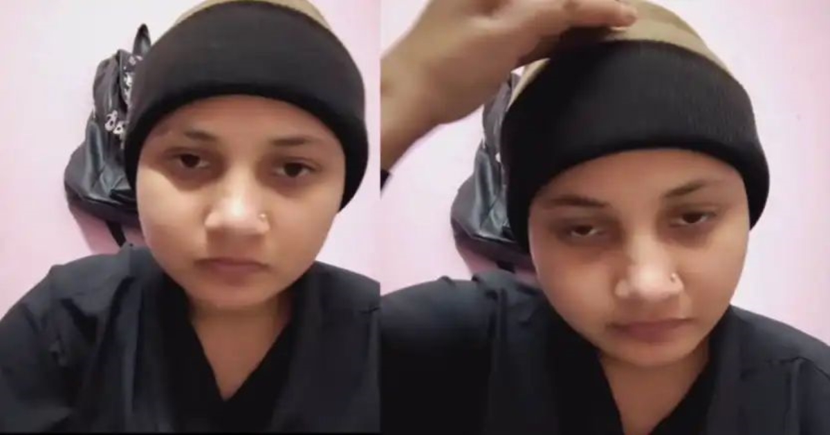 woman-shaves-head-against-marriage-pressure-viral-video