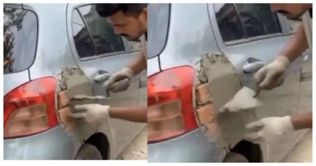 india-jugaad-cement-car-repair-viral-video