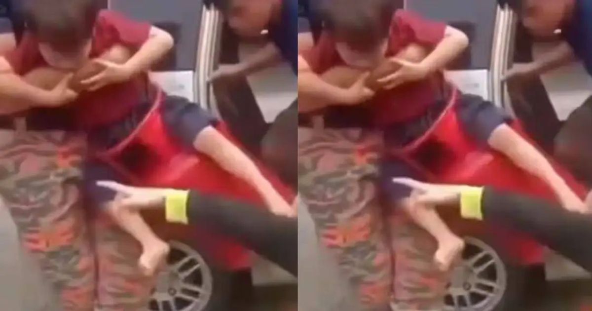 child-stuck-inside-empty-gas-cylinder-viral-video