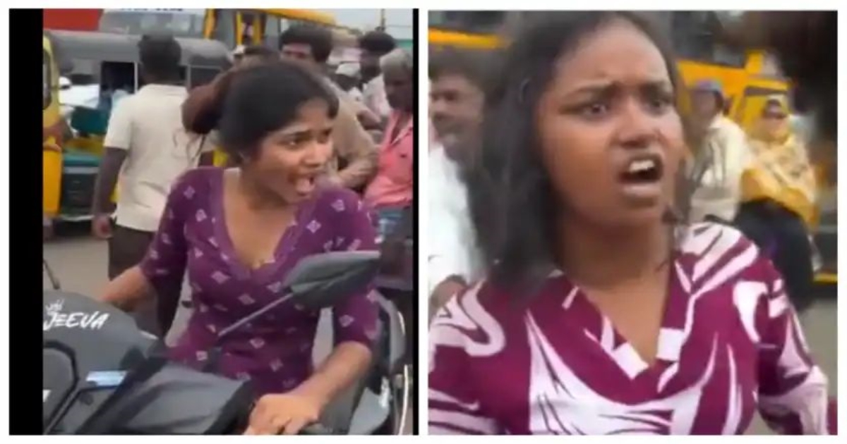 puzhal-kavangarai-drunk-women-road-rage
