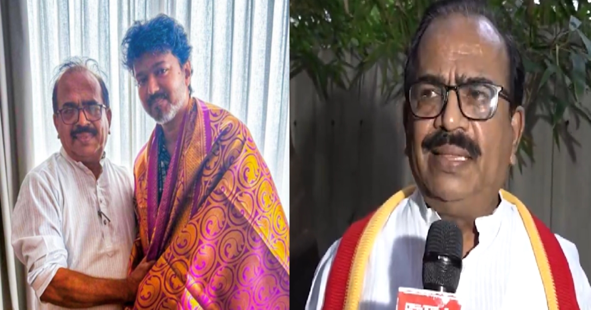 Nanjil Sampath Joins TVK Says Vijay Gave Me a New Political Life