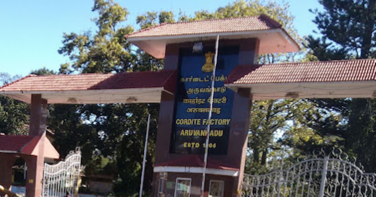 Cordite Factory Aruvankadu Explosion Blast 2 Injury