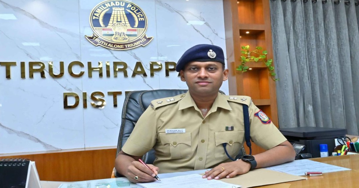 Trichy SP Varun Kumar IPS Operation Agazhi 