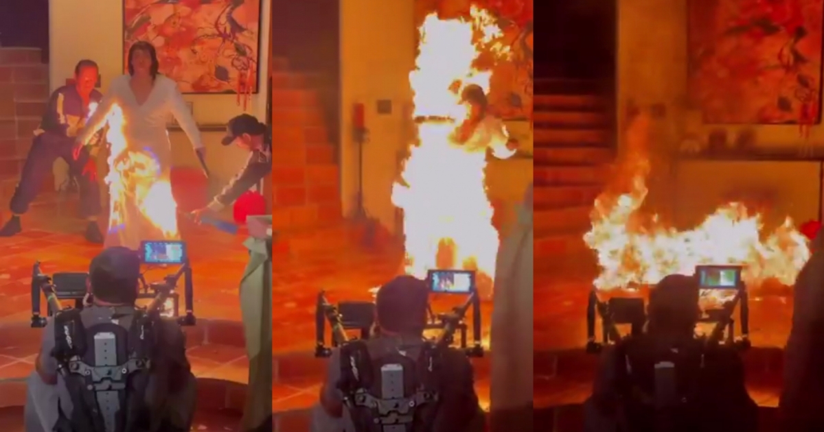 stuntwoman-fire-accident-on-film-set-viral-video