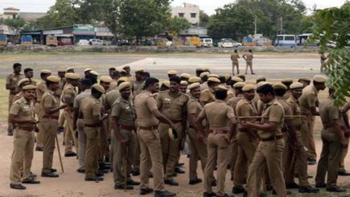 Tamil Nadu Police called for India China Ladaak border service
