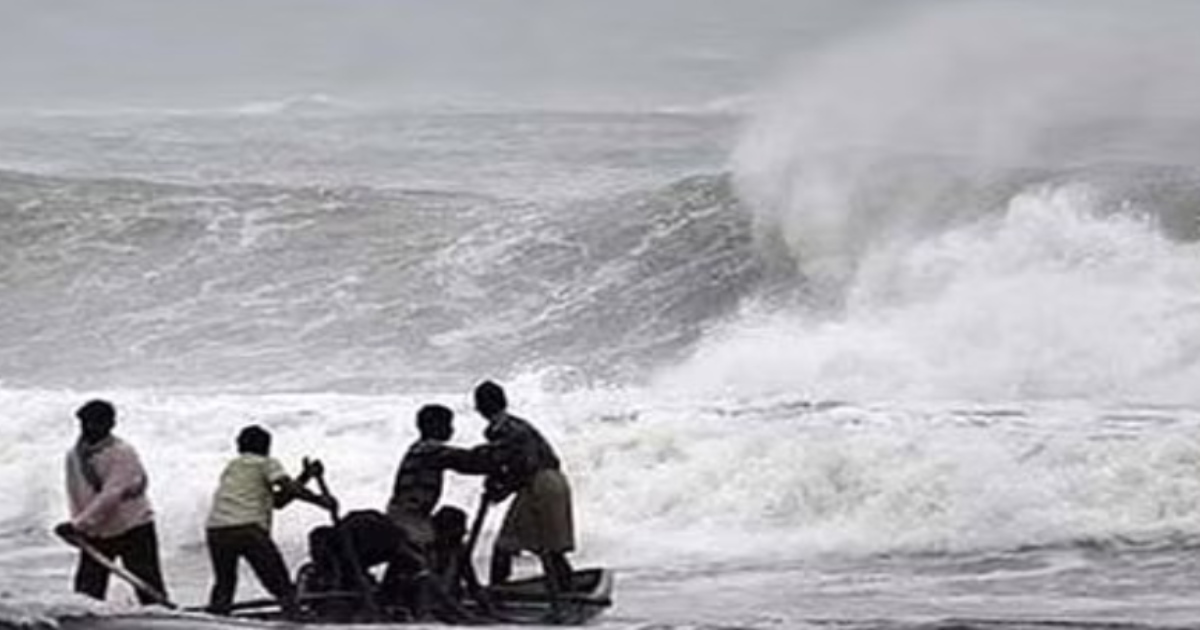 cyclone alert for fisherman 