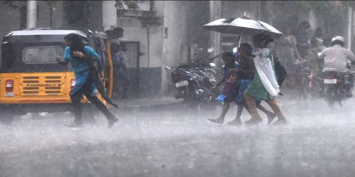 Chennai meotrological centre rainfall alert