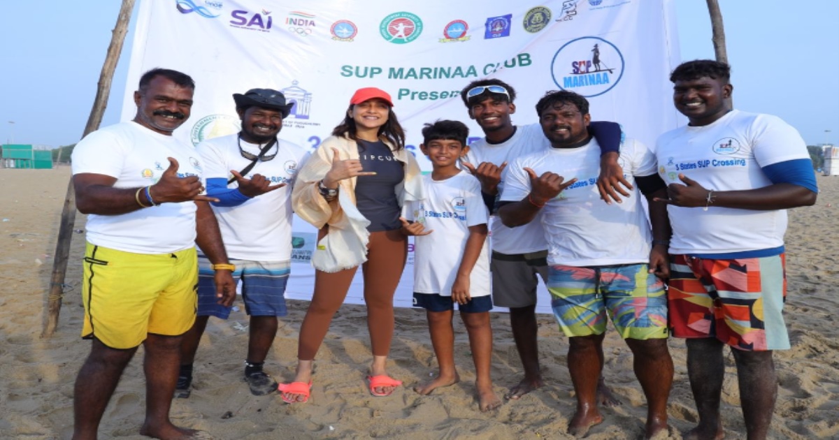 Actress Regina Cassandra Awareness about Plastic Free Ocean 