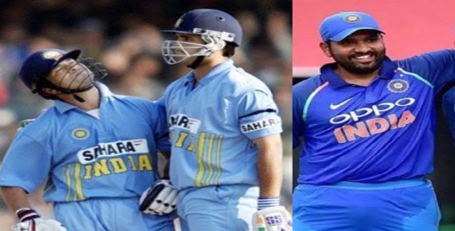 Rohit increased on sachin and Ganguly