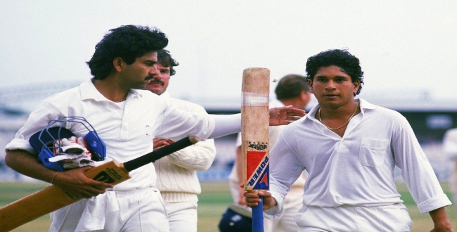 Sachin's first test century on this day