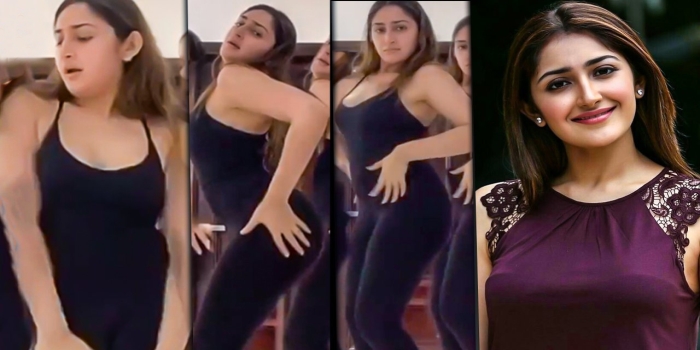 Actress Shaiesha hot dance for Hindi song video goes viral