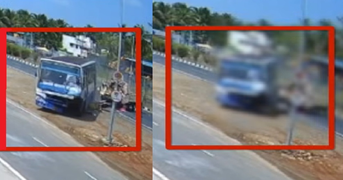 Salem Bus Accident 4 Killed as Government Bus Crashes into Two-Wheelers and Pickup Van