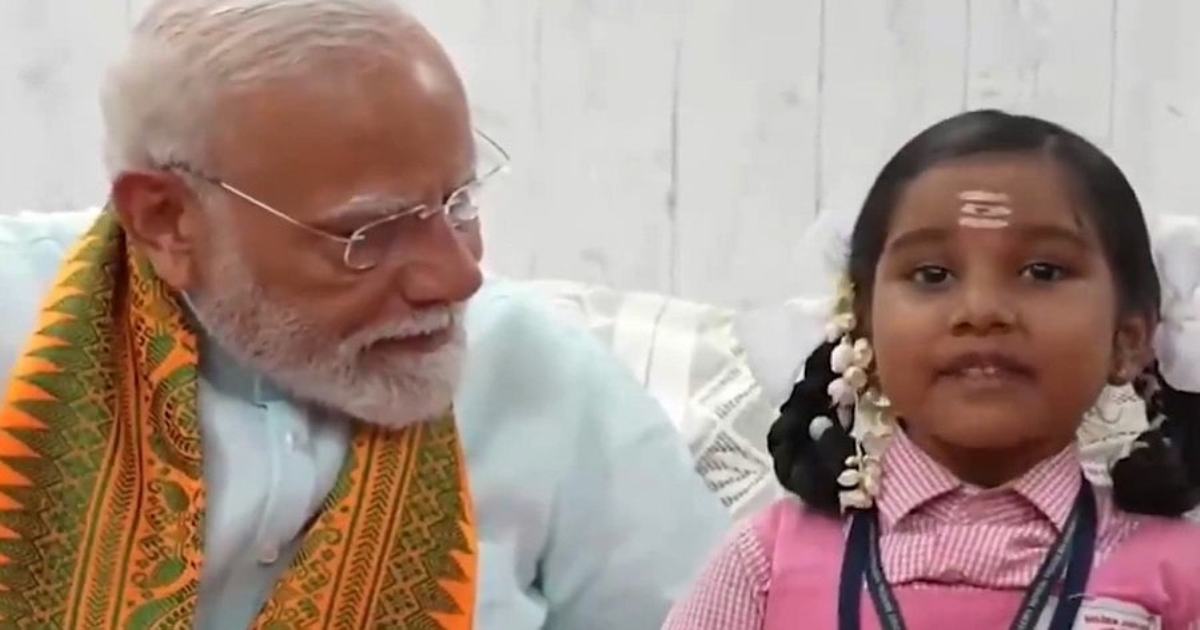 modi-praises-girija-gayatri-mantra-nagercoil-viral