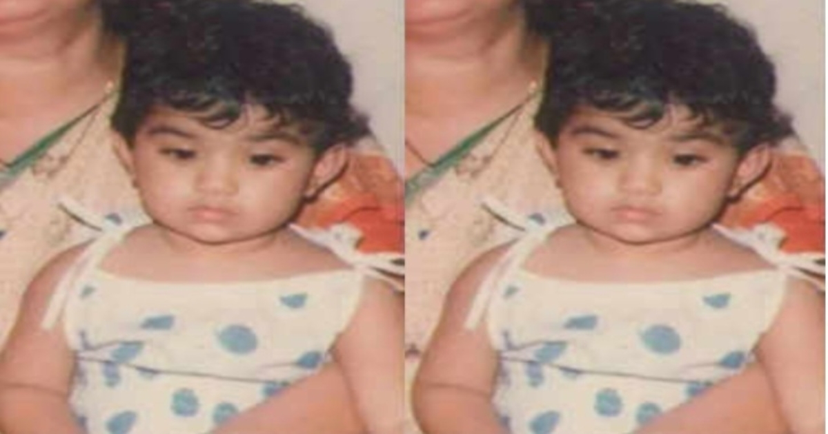 Keerthi suresh childhood photos viral