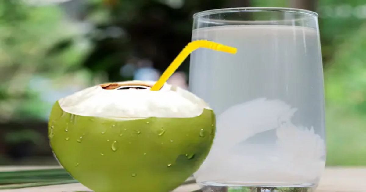 Coconut water in empty stomach 