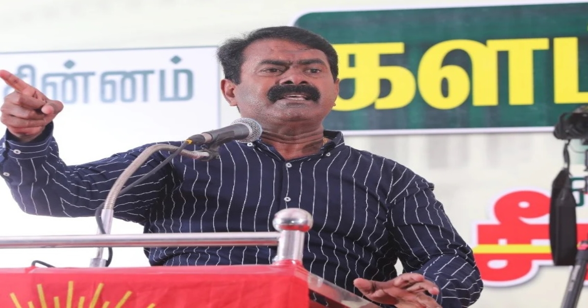 Seeman insists that the central government should immediately sever relations with Sri Lanka