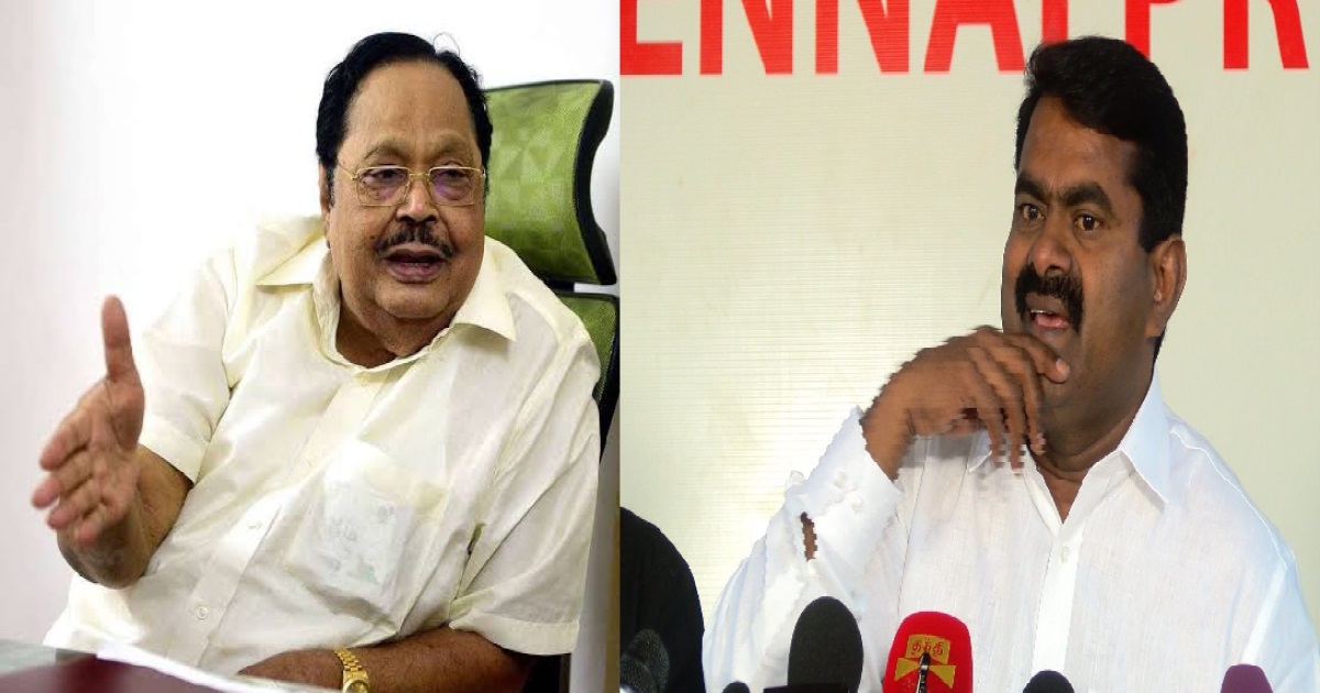 DMK Duraimurugan on Seeman Against Speech EV Periyar 