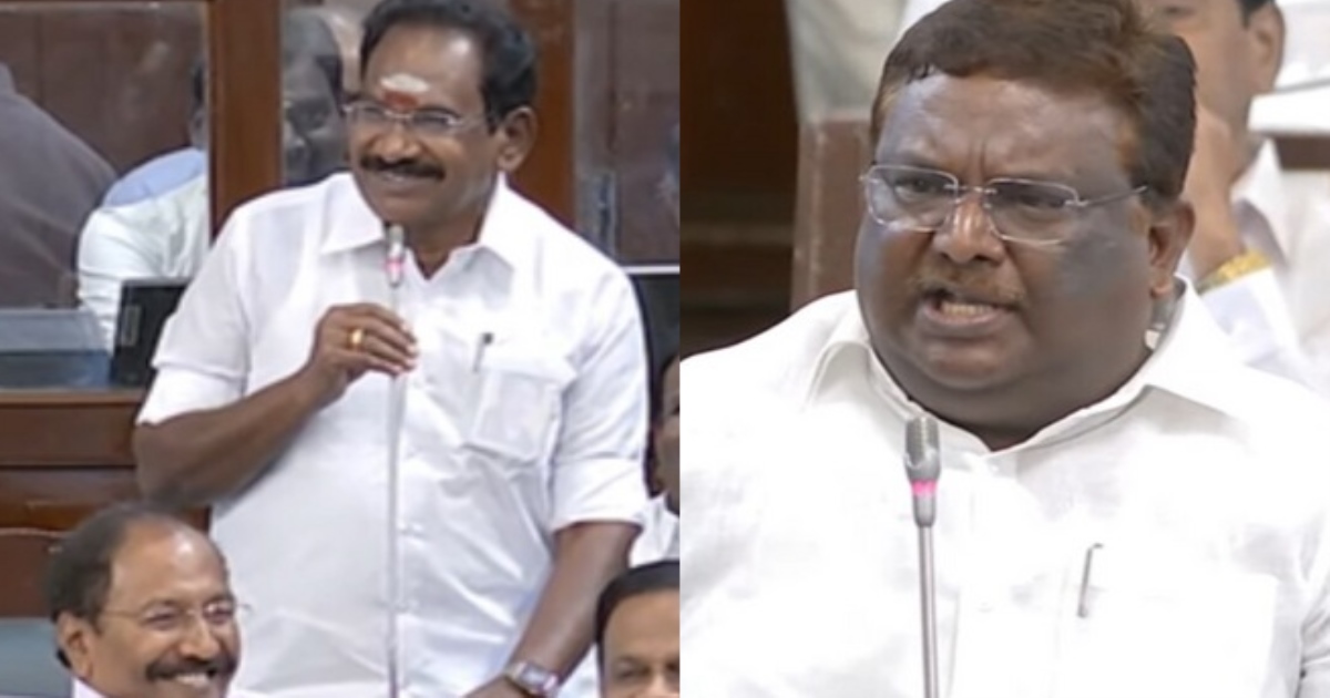 Minister Sivasankar Vs Sellur Raju on TN Assembly 10 Jan 2025 