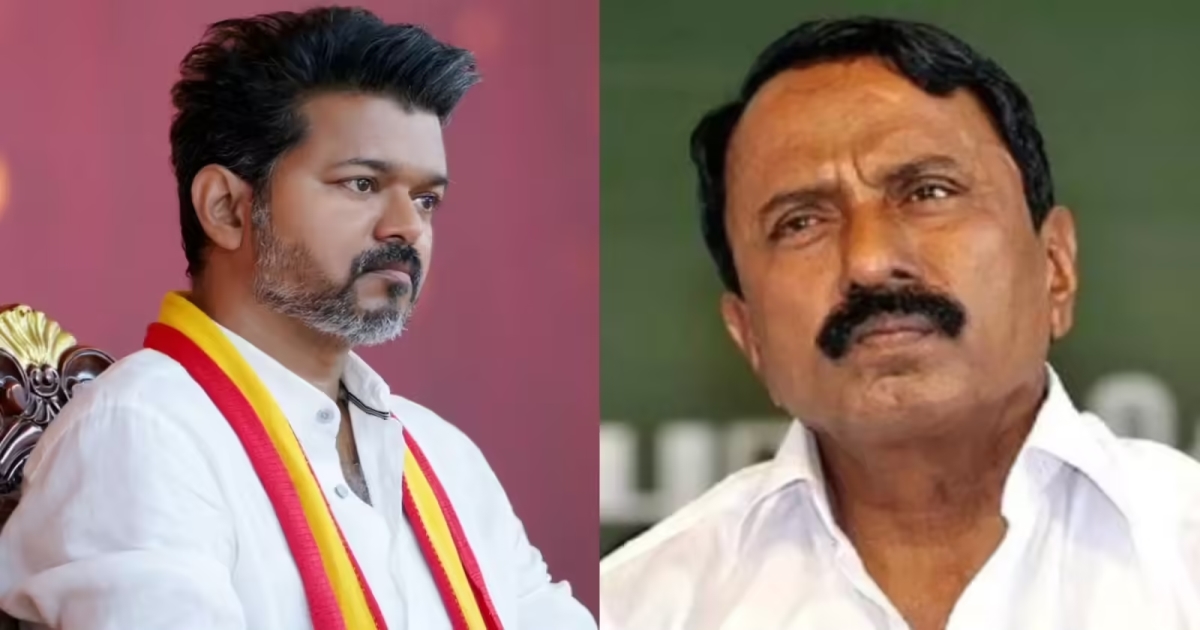 ka sengottaiyan may angry with tvk vijays decision 