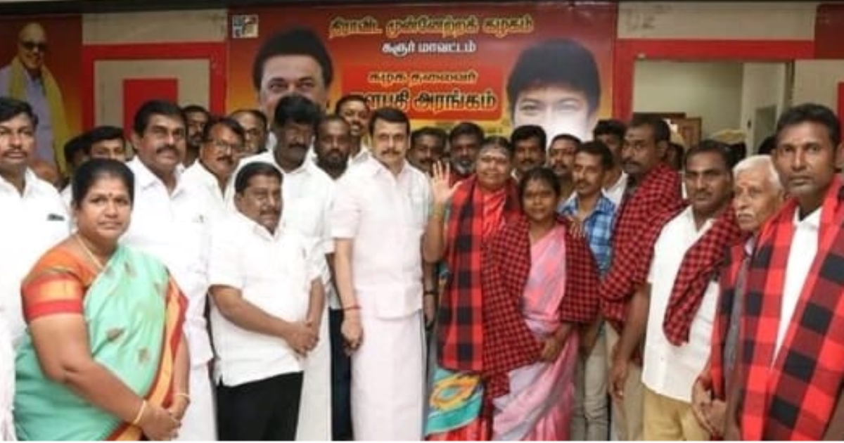 infront of DMK Minister SEnthil Balaji AIADMK WOrkers Join DMK 