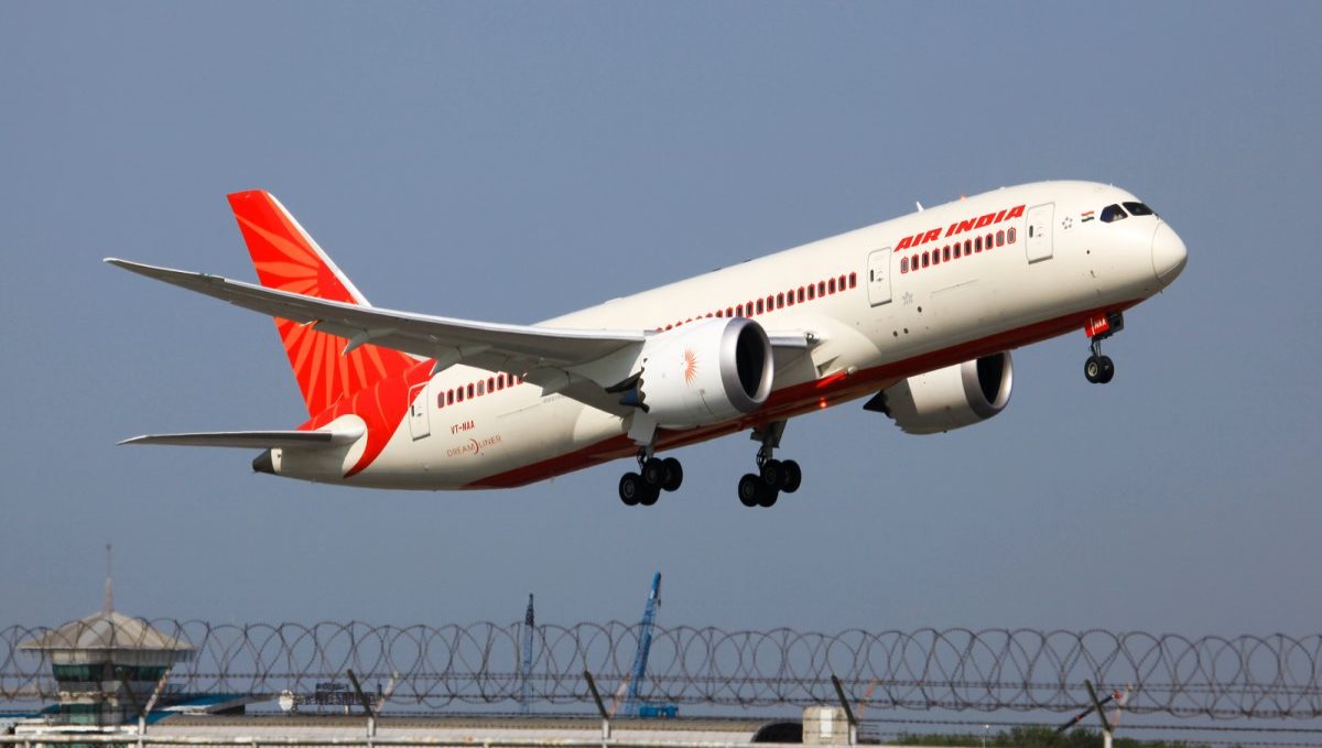 Who choose air india name in beginning