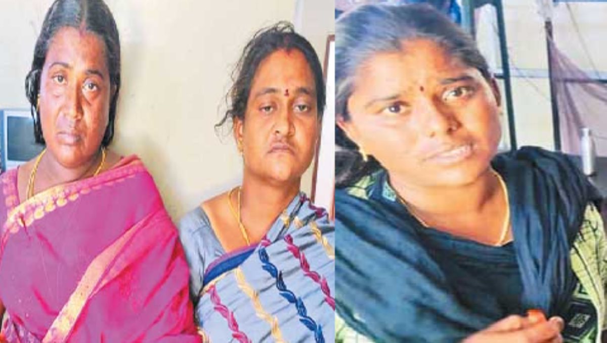 three chain snatching women arrested