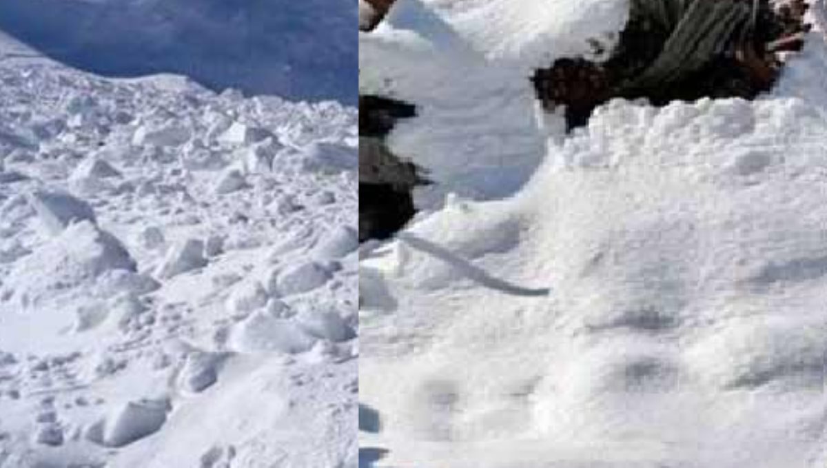 7 soldiers died in the avalanche