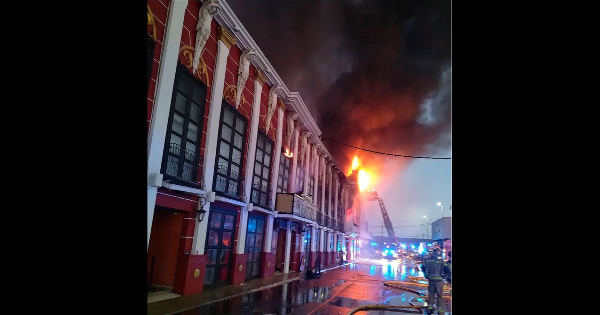 Spain Night Club Fire Accident 13 Died 