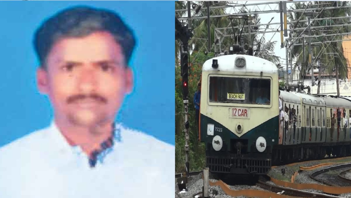 Chennai Avadi Man Died Thirumullaivoyal Arakonam Local Train Hit He Disdain Cross Track 