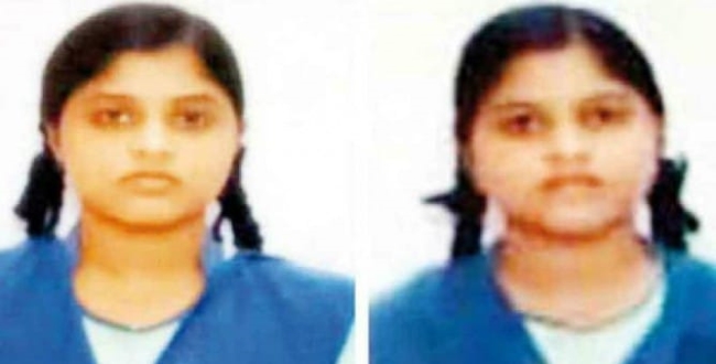 twin sisters commits suicide for scolding mother