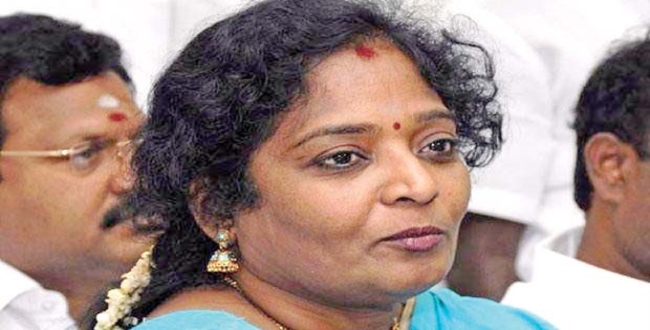 tamilisai crying yesterday night