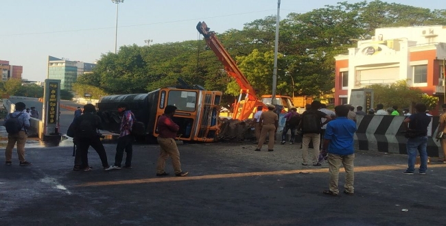 Chennai tanker lorry accident