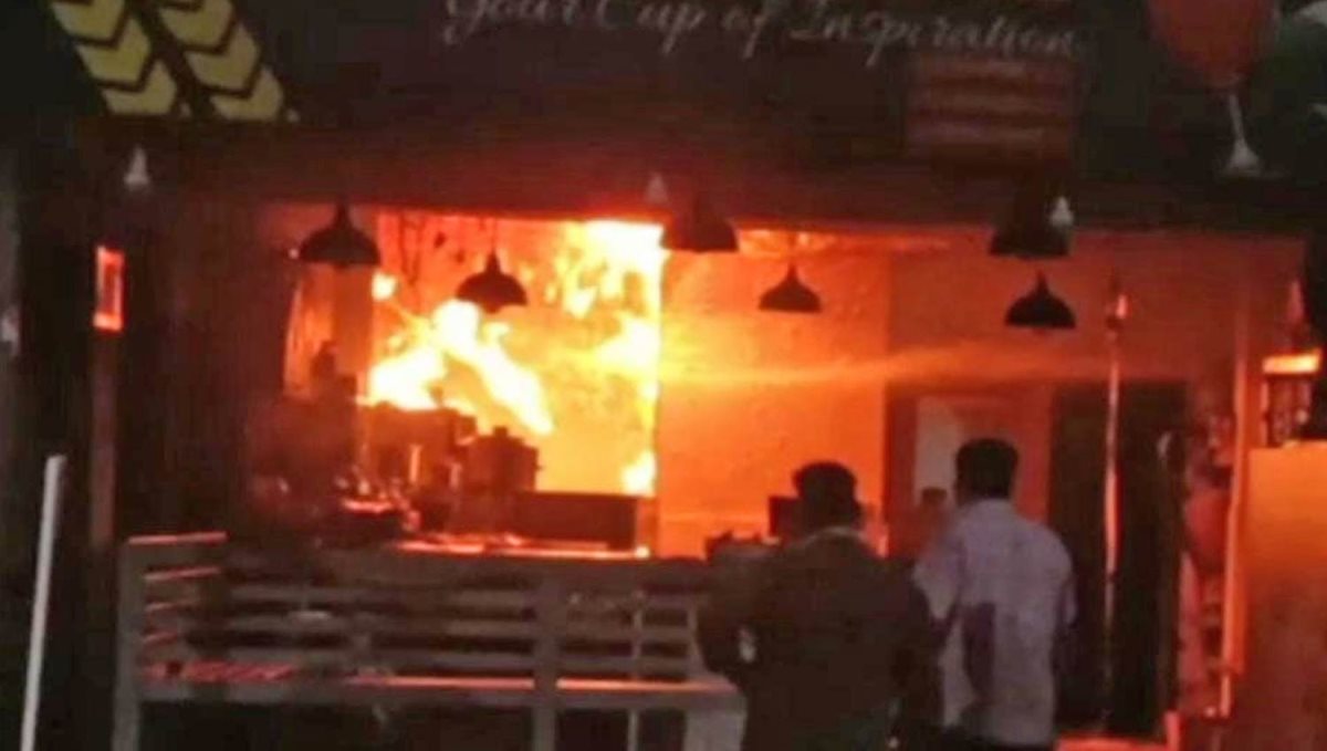 Tea Shop Fired in Nagarcoil 