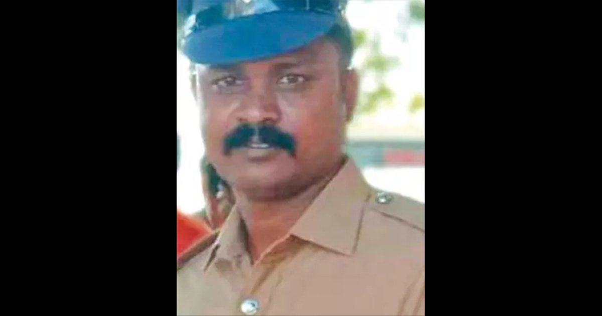 in Tenkasi Head Constable Dies An Accident