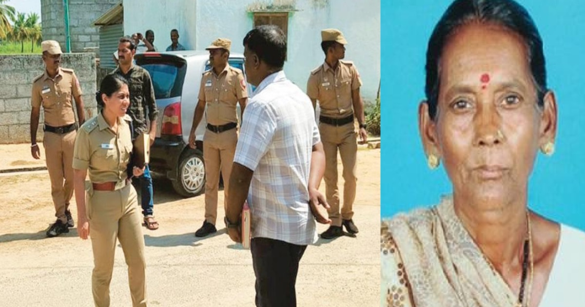 in Tirupattur Old Lady Dies by Mystery Cops investigation Underway 