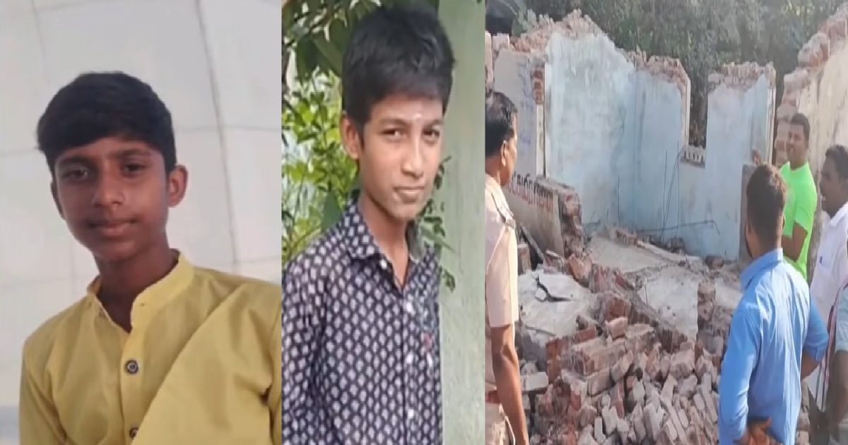 Two Children Killed in Building Demolition Tragedy in Vandavasi