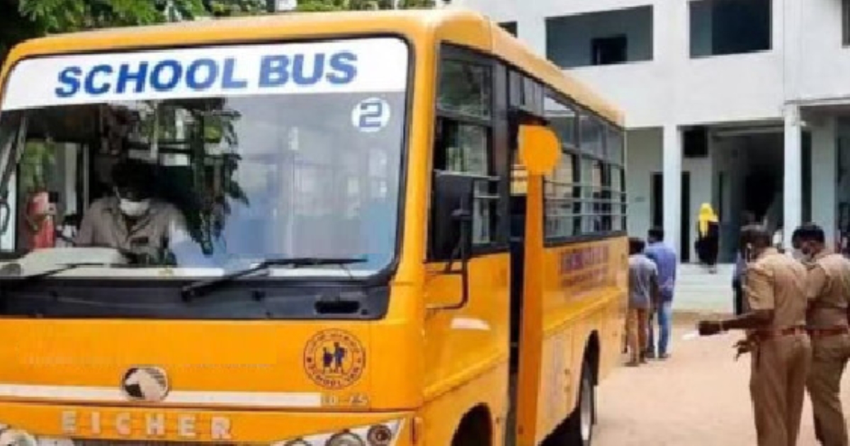 TN Govt Announce Pvt School Bus Structure 
